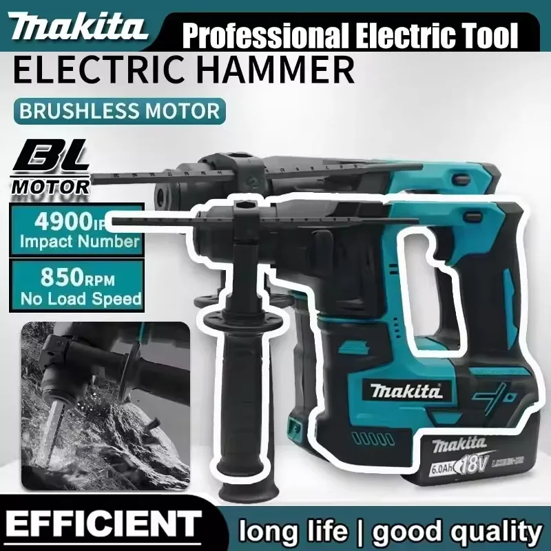 

Беспроводной ударный шуруповерт Makita 18В с литиевой батареей, электроинструмент для дома и ремонта