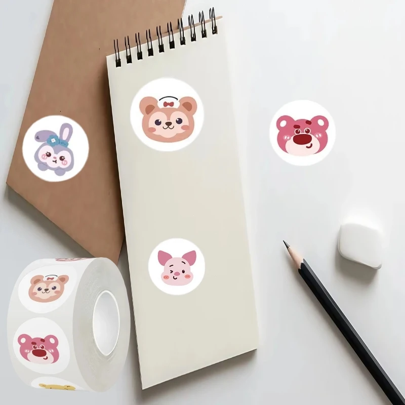 500 vellen/rol Sanrio grote familiestickers cartoon graffiti stickers kinderstickers autostickers cadeau scène aankleden