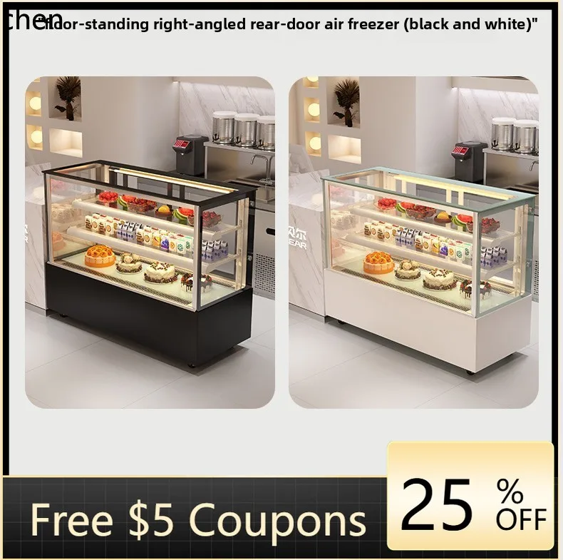 

ZS refrigerated display cabinet commercial small rear door air-cooled desktop fresh-keeping cooked food west point cabinet