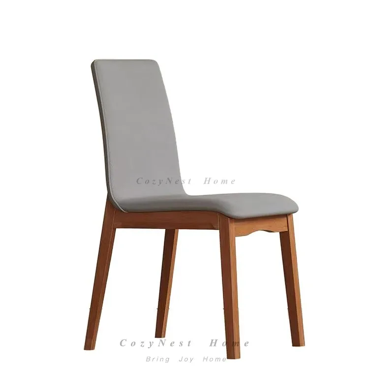 For Solid Wood Chair Restaurant Back Chair Italian Simple Stool