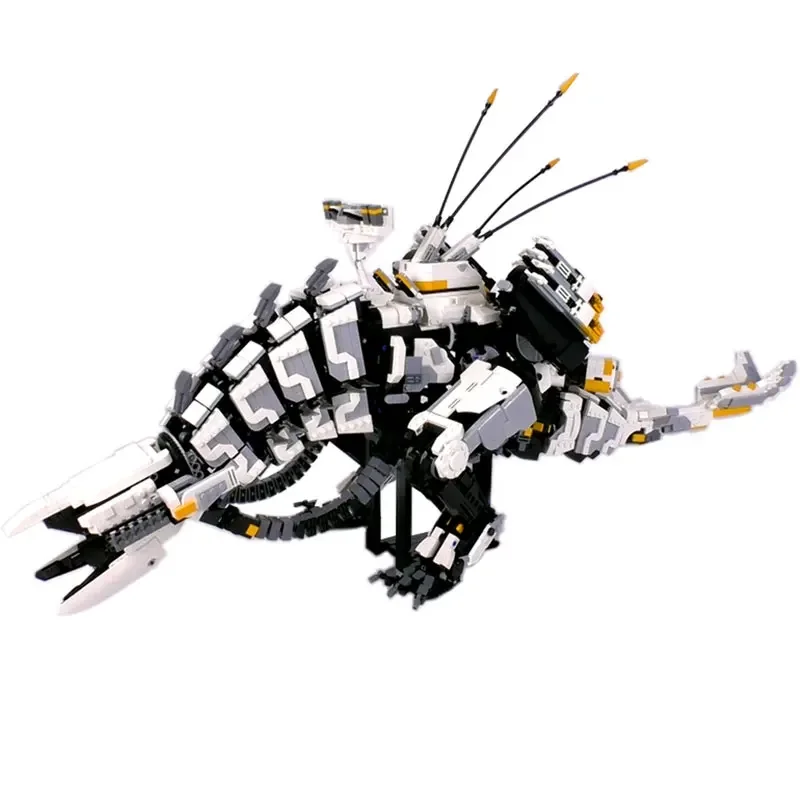 4743PCS MOC Classic Game Horizon Zero Dawned Monster Building Block Assembly Game Series Thunder Jaw Brick Toy Holiday Gift