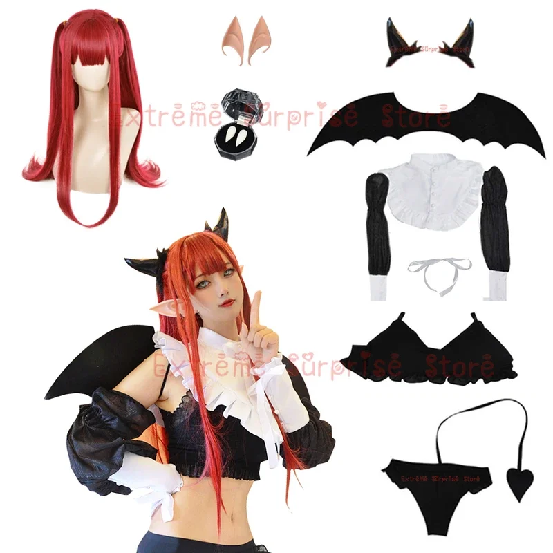 Anime my dress up Darling Marin kitgawa rizu Kyun cosplay costume wig my dress up Darling Red kitgawa Marin devil cosplay wig