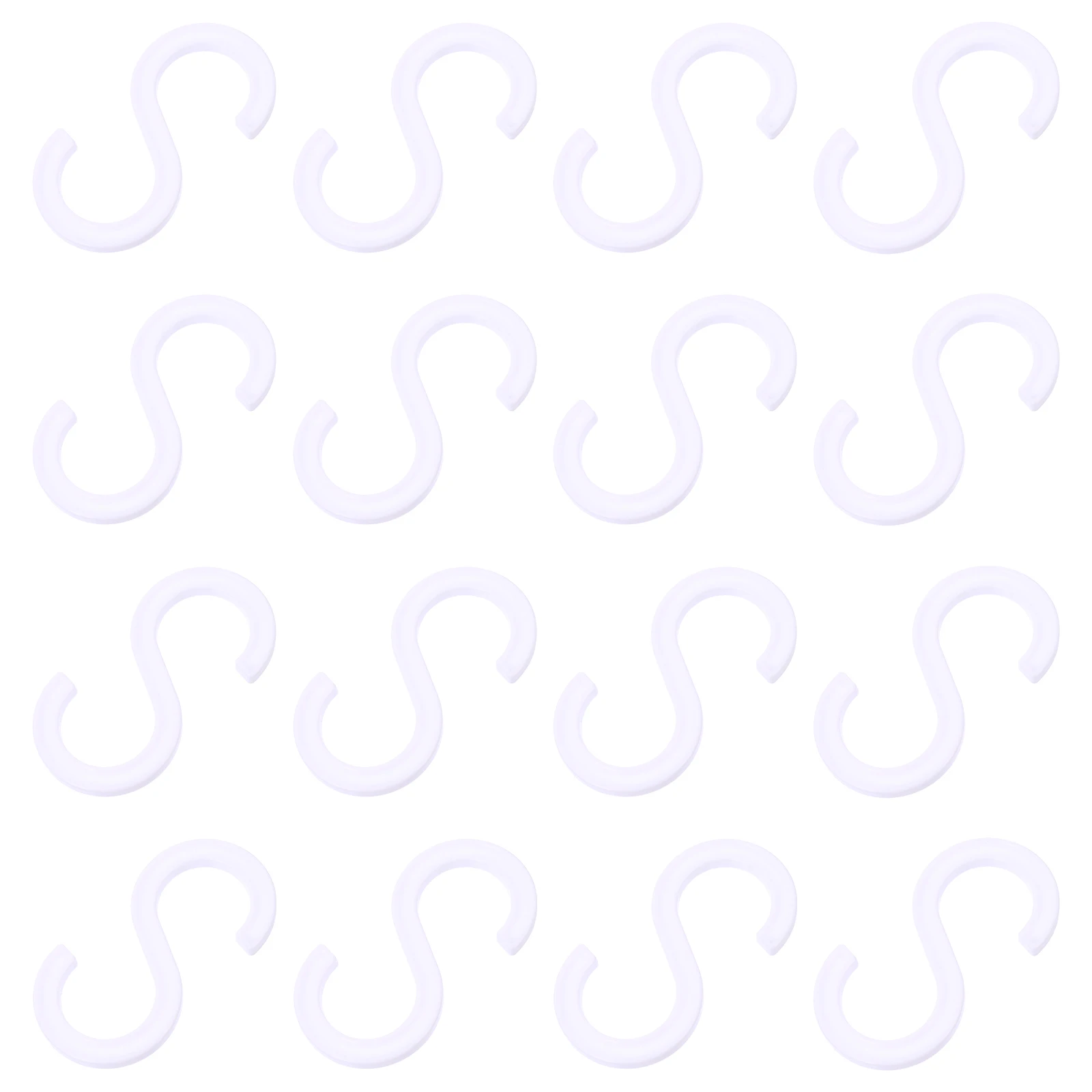 

20pcs Plastic Hooks for Hanging Hooks Kitchen Bathroom Storage Wall Mount Hanging Organizers