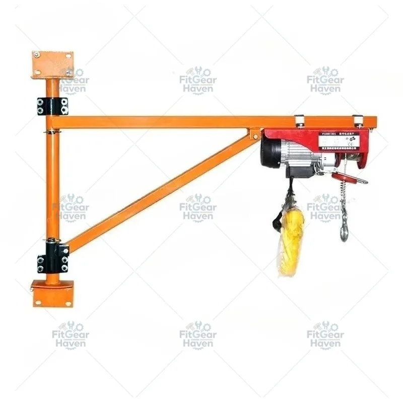 Suitable For200kg Electric Hoist Portable Wall Mounted Bracket Household Crane Small Crane Indoor Mini electric Hoist Special Br