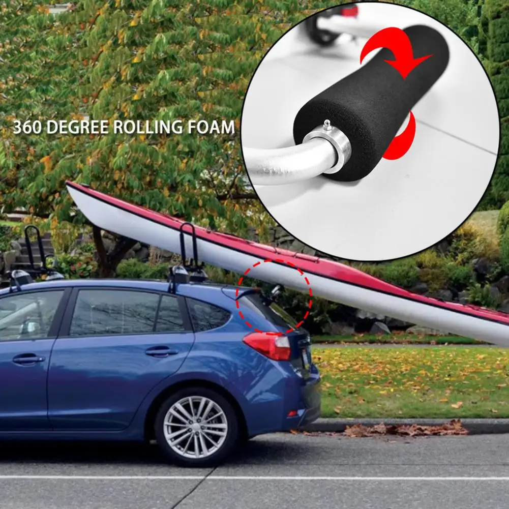 1 Set Suction Boat Roller  Helpful Professional Kayak Roller  Long Service Life Roof Rack Suction Cup