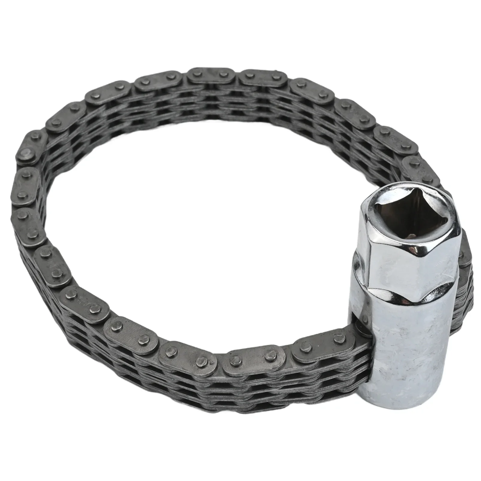 

Auto Car Repair Tool Kit Filter Chain Type Wrench As Show Engine Oil Filter Wrench Versatile Vehicle Compatibility