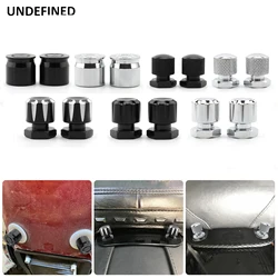 Motorcycle Seat Screw Mounting Nut Bolt 1/4-20 Thread For Harley Sportster Softail Dyna Touring Roadking Electra Glide 1996-2023