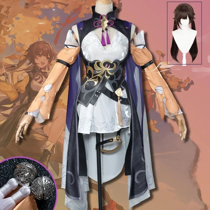 

Game Honkai Star Rail Sushang Cosplay Costume Su Shang Dress Game Skin Uniform Full Set Halloween Carnival Women Outfits