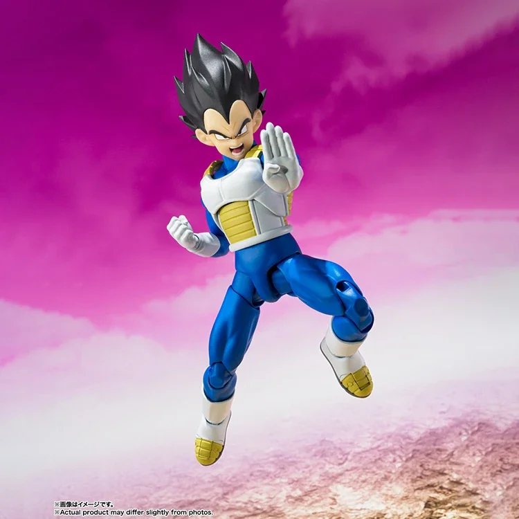 Oryginalny BANDAI SHF Dragon Ball Daima Vegeta Bejita pcv figurki Anime Model postaci zabawki świąteczne prezenty