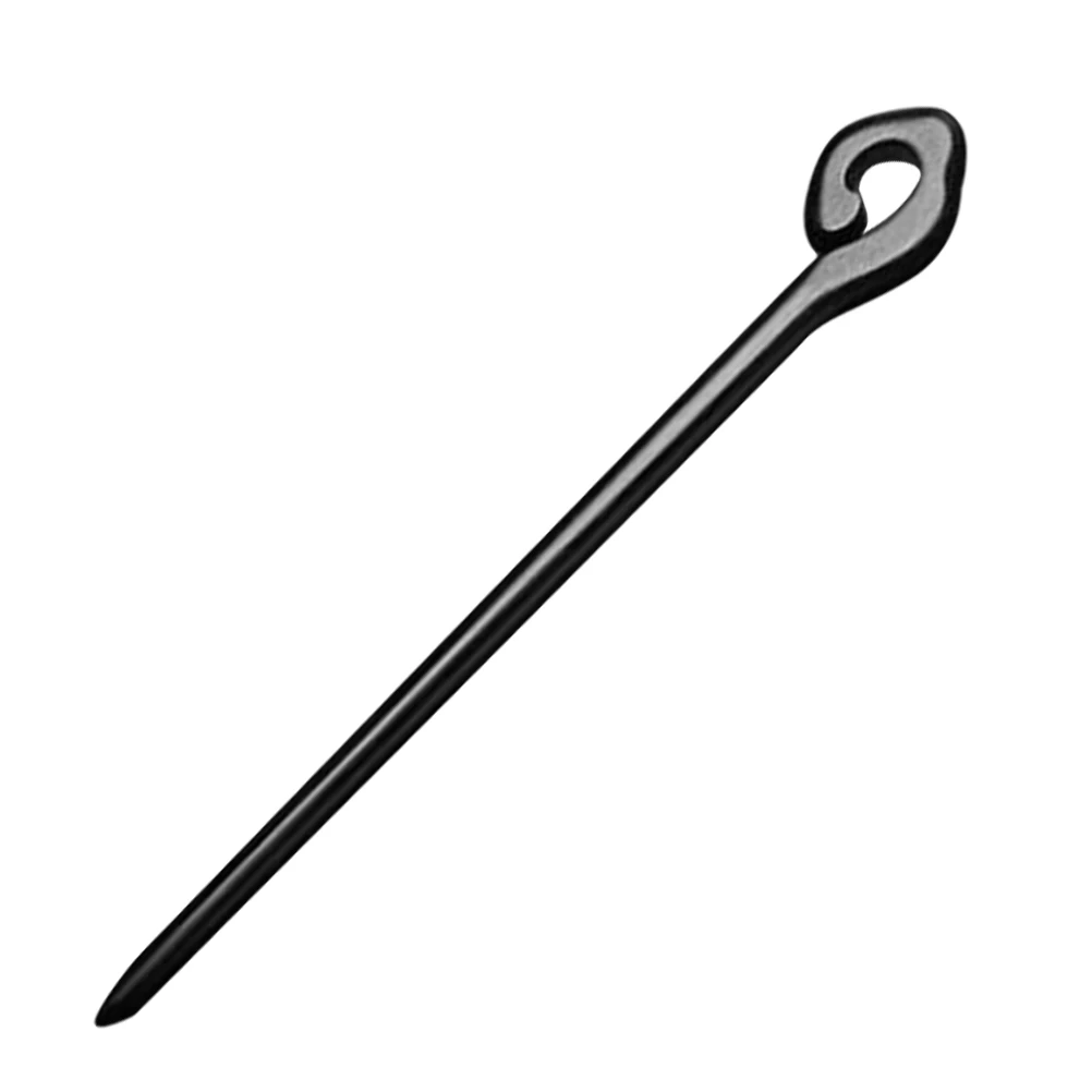 

Ebony Hairpin 18cm Wood Chopsticks Vintage Chinese Accessories Long Hair Stick Bun Holder Decorative Women Hairstyle