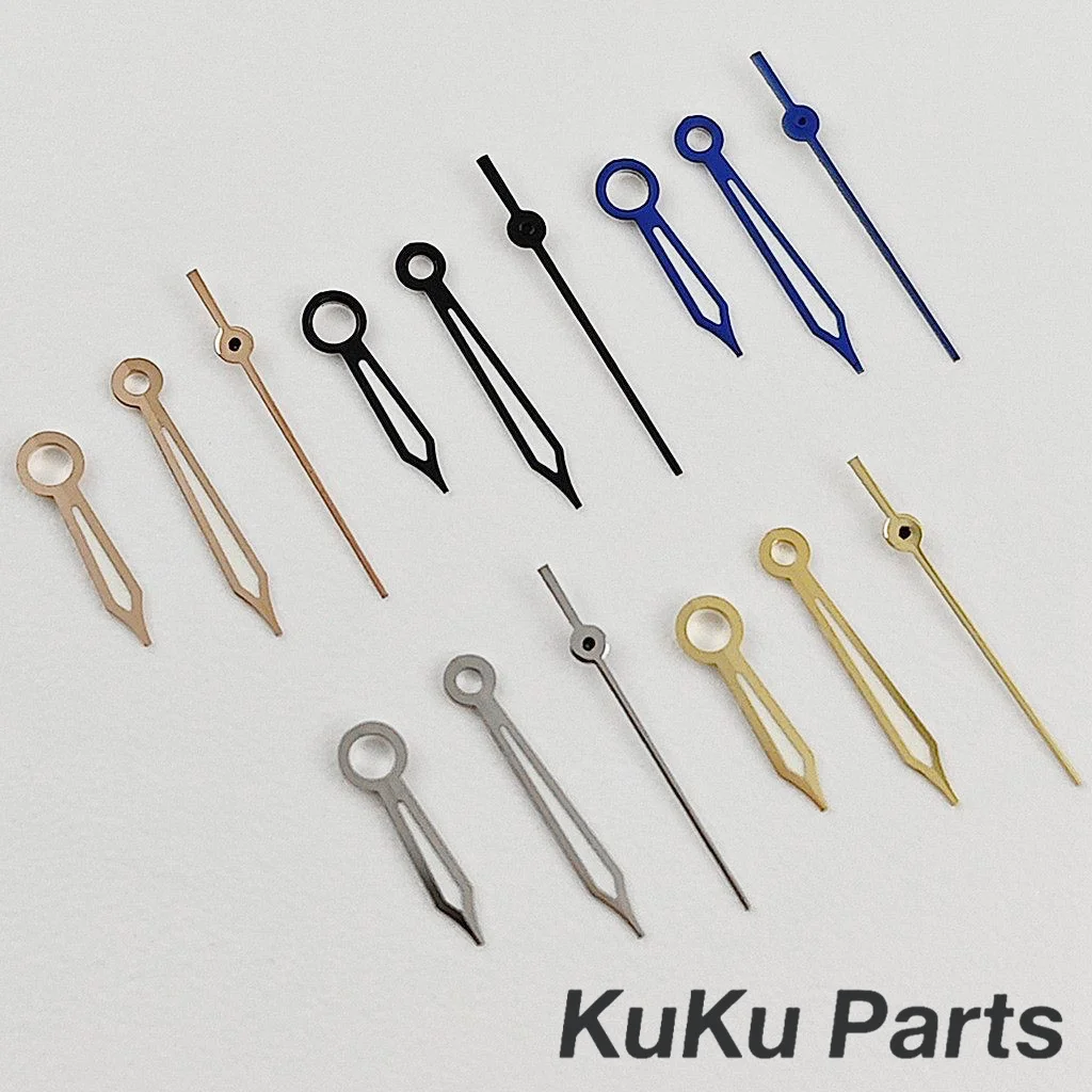 NH35 سانتوس ساعة يد اكسسوارات ل سانتوس تعديل أجزاء الساعات الإبر لحركة NH34 NH35 NH36 الأخضر مضيئة