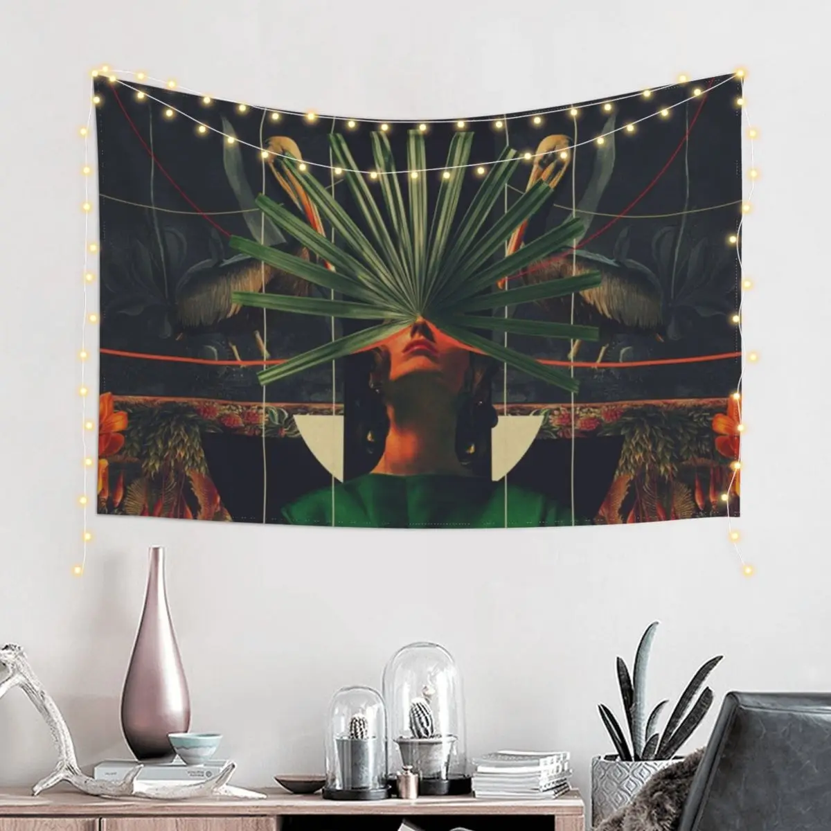 She saw the Equator Tapestry Decorative Wall Mural Home Decorators Room Decore Aesthetic Bedroom Decoration Tapestry