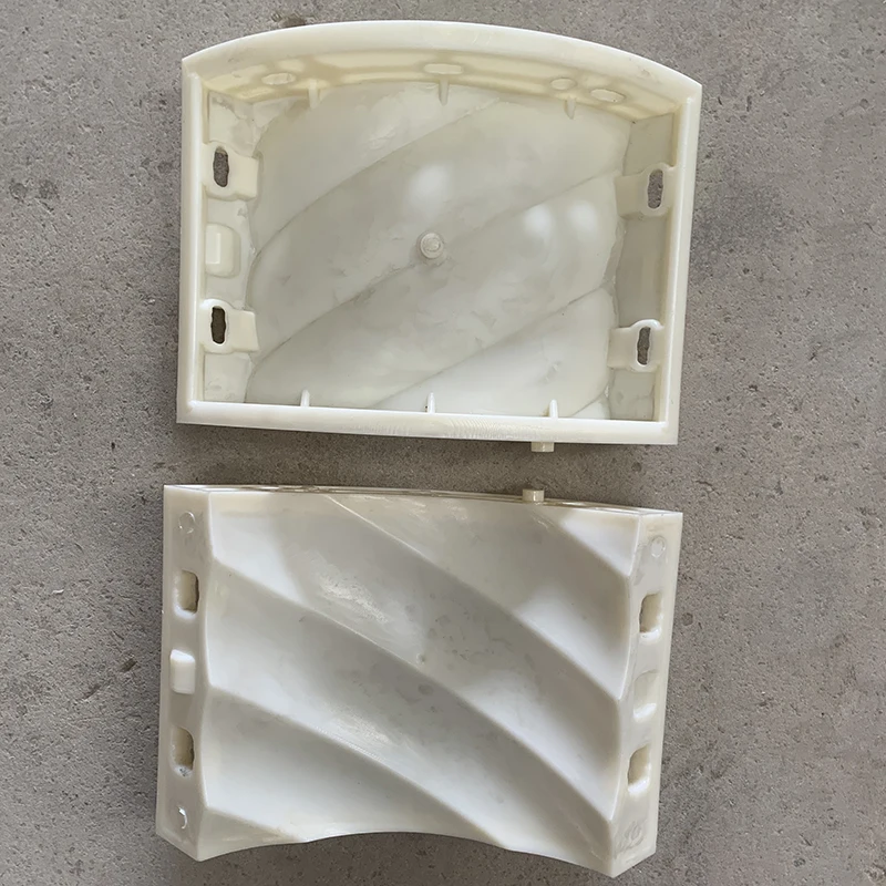 Villa House Decorative Plastic 25cm Diagoal Stipes Concrete Column Pillar Mold Parts