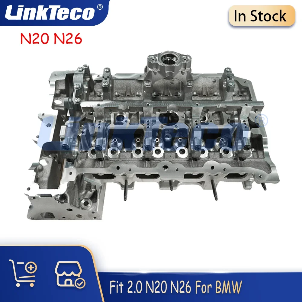 Engine Cylinder Head Assembly Fit 2.0L L4 Gas N26 N20 For 11-21 BMW 125i 228i 320i 328i 528i 1 2 3 4 5 Series X1 X3 X4 X5 Z4 2.0