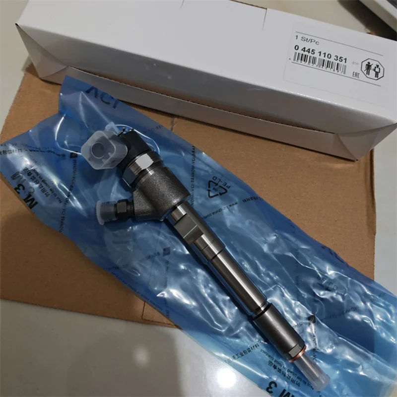 0445110351 0986435204 New diesel fuel injector For Fi-at 500 Pa-nda Do-uble Po-int Fo-rd Va-uxhall 1.3D 1.3 TDCi 2010-2018