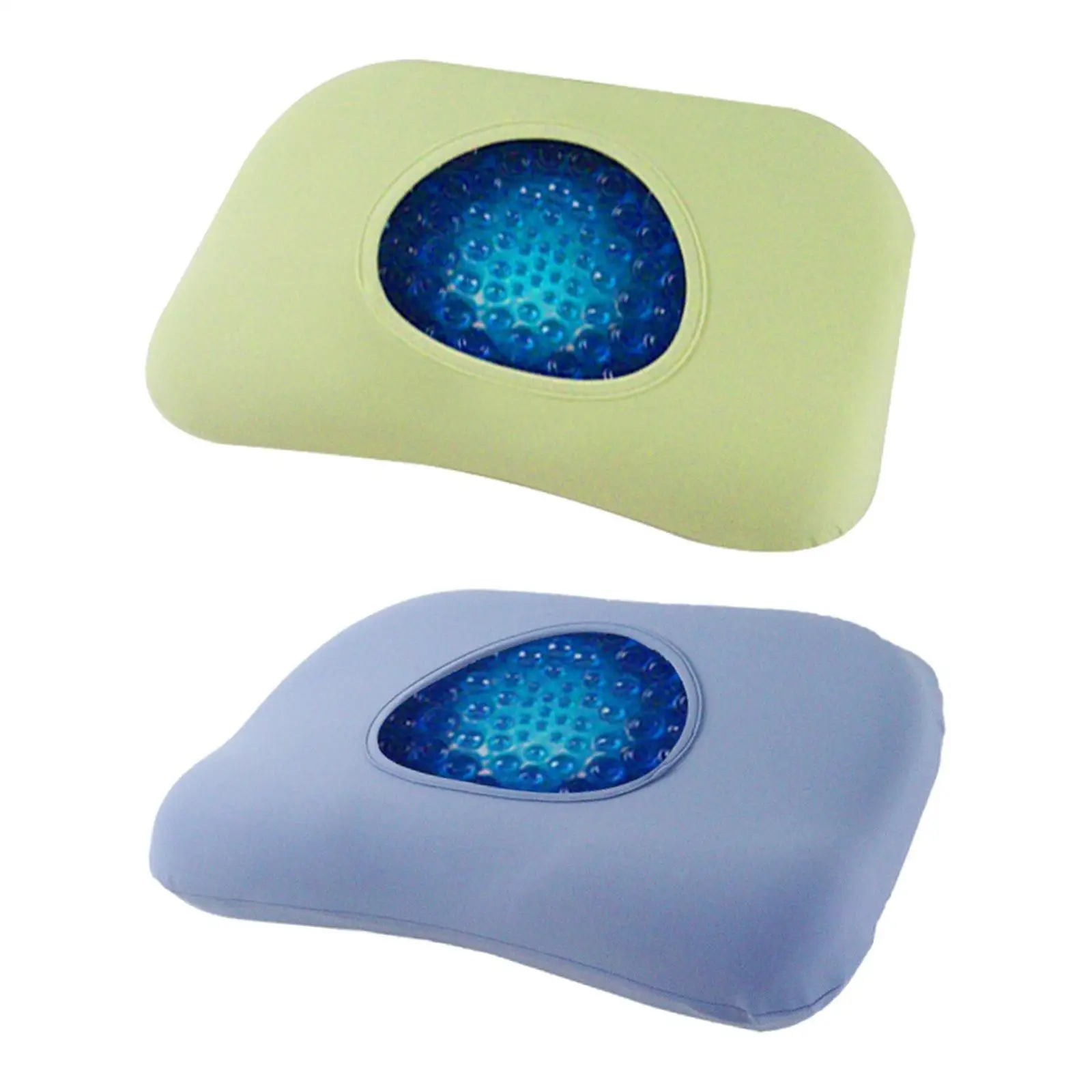 Gel Pillow Sleepingpillow Breathable Ergonomic Multipurpose with Removable Cover