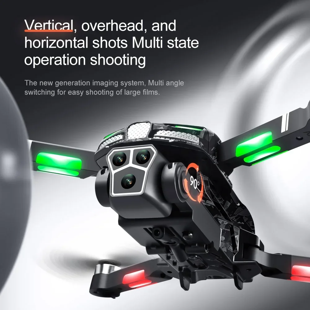 Xiaomi V186 Pro Drone Professional Brushless Motor 8K GPS Dual HD Aerial Photography FPV Obstacle Avoidance Quadrotor UAV 10000M