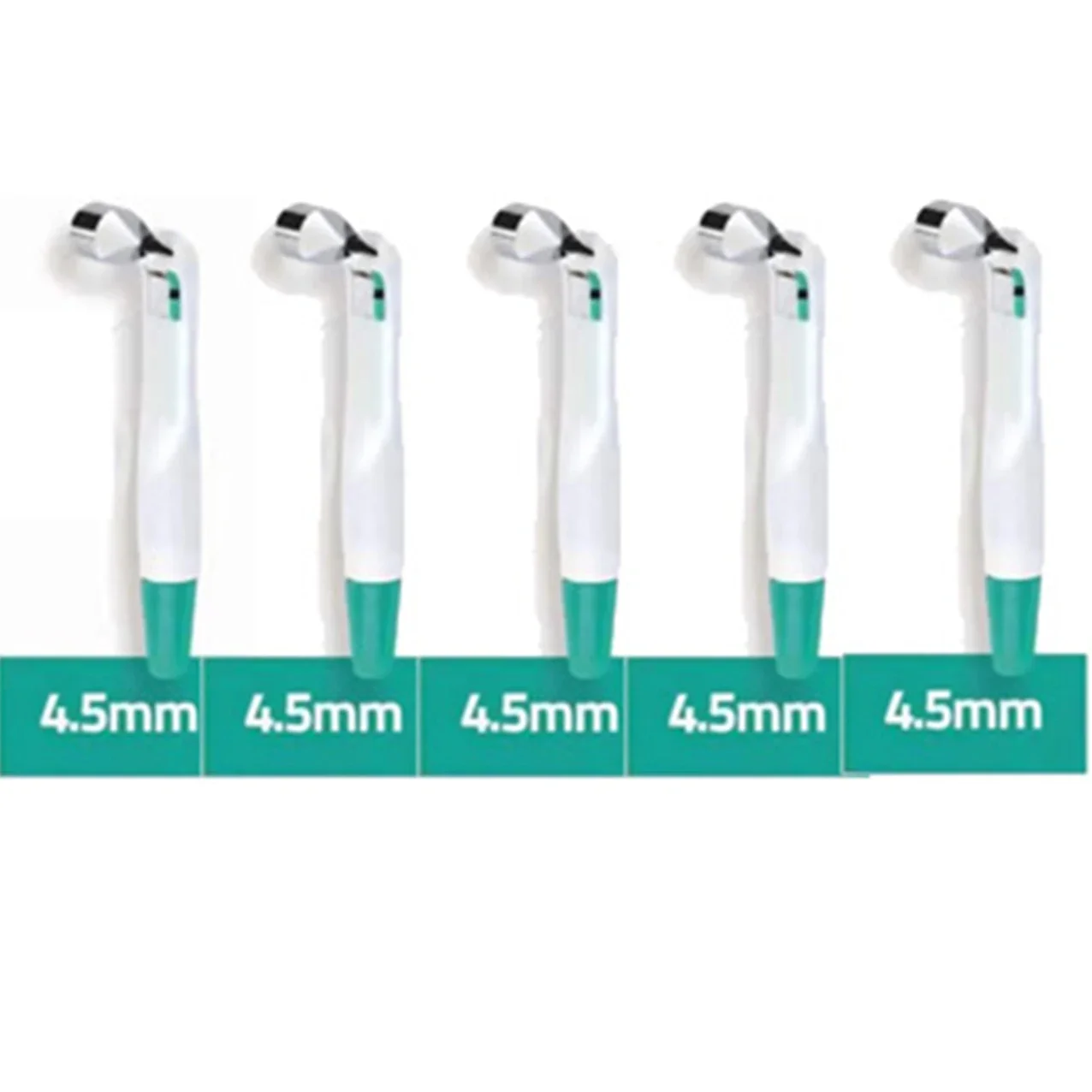 

5pcs Dental Matrix Band Matrice Adjustable Ring System Stainless Standard and Curved Pre Formed 4.5 / 6 MM Easyinsmile dentisty