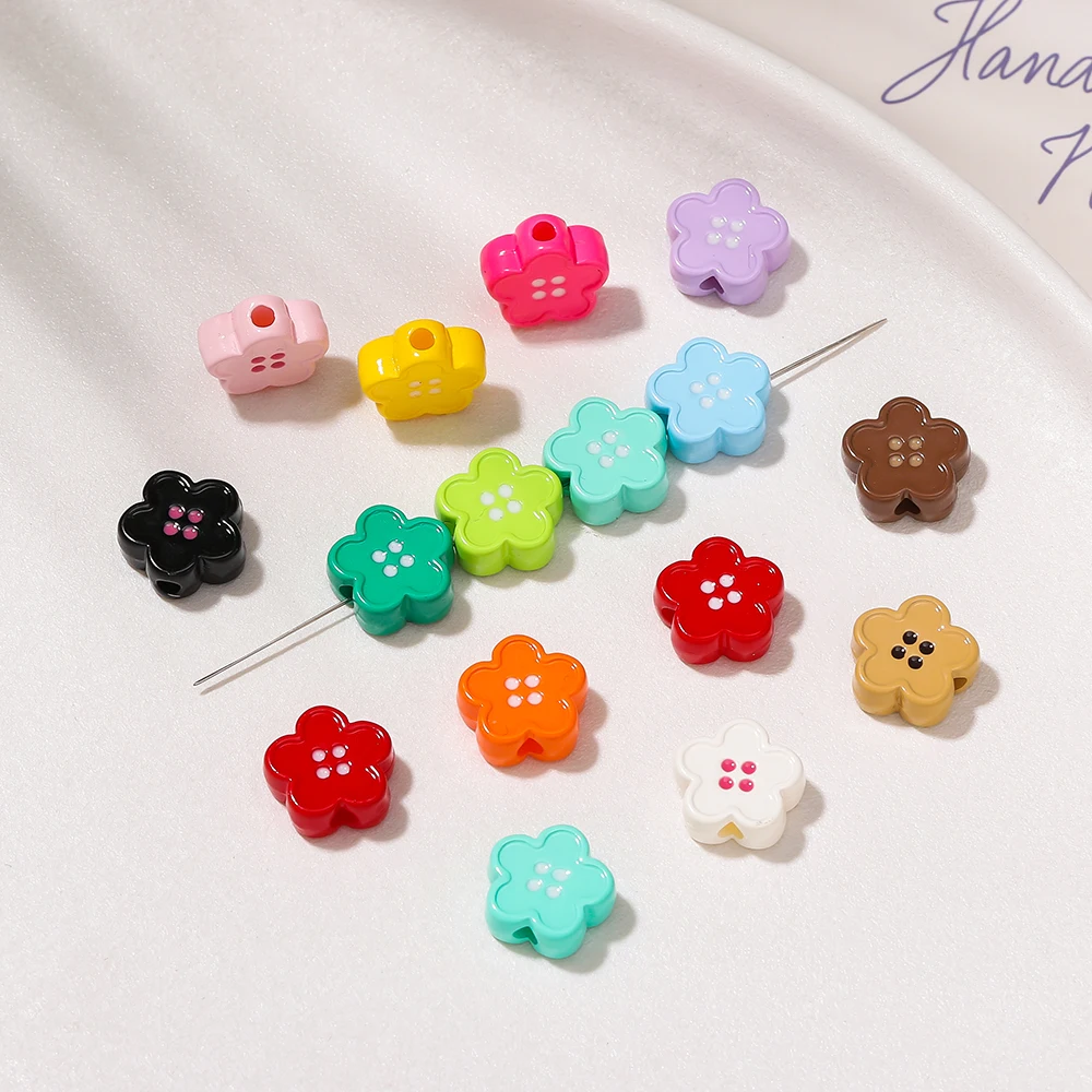 

5pcs/Lot Acrylic Mix Colorful Random Cute Multiple shapes Bead for Jewelry Making DIY Bracelet Necklace Accessories