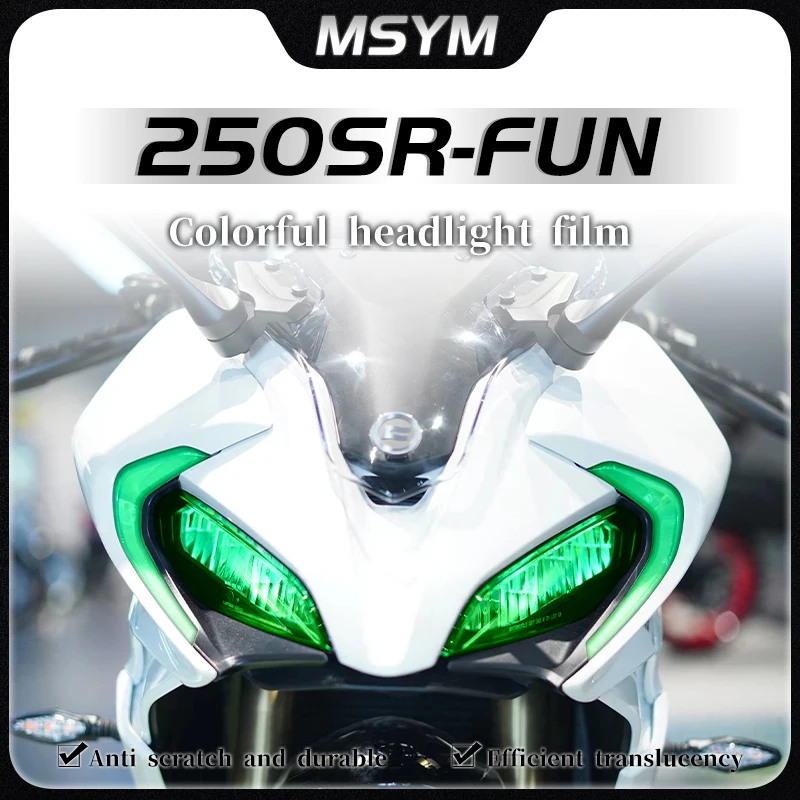 

For CFMOTO 250SR FUN 250 SR 250sr fun 2023 Headlights taillights instrument film rearview mirror film modification accessories