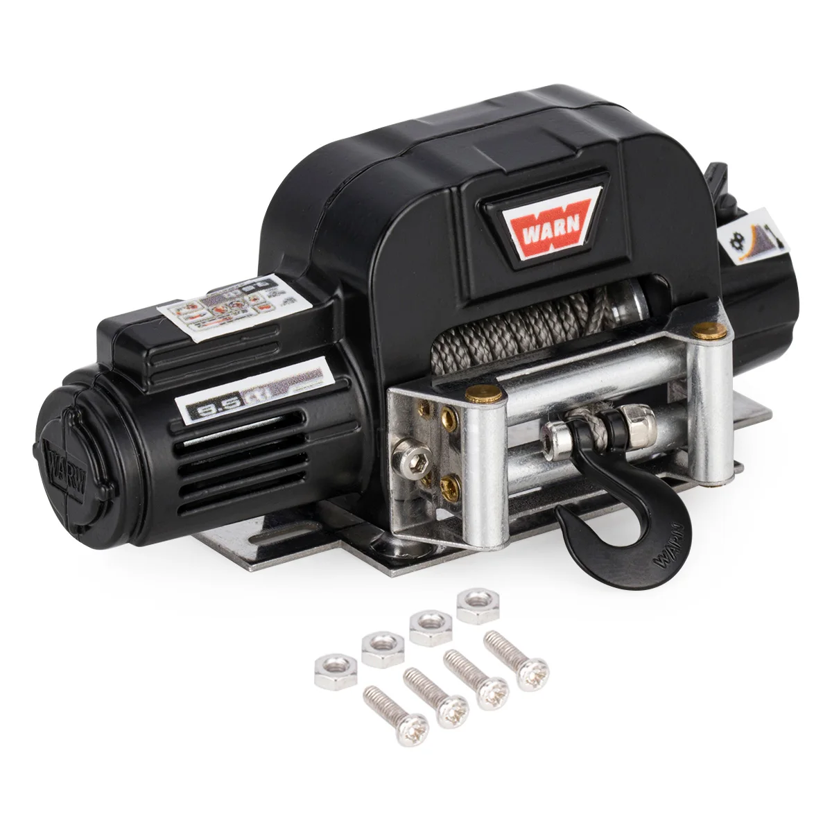 Treuil de Simulation en métal pour voiture sur chenilles 1/10 RC Axial SCX10 90046 TRX4 TRX6 Redcat D110 D90 Tamiya, pièce de mise à niveau décorative