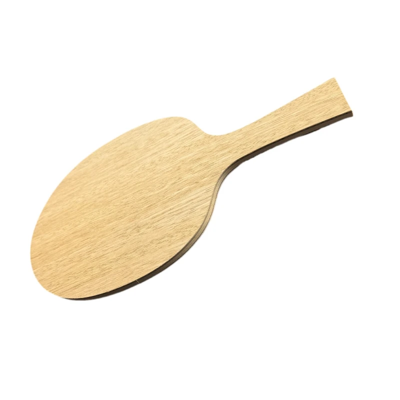 Custom DIY Ping Pong Racket Blade Blank 7-Ply Limba Surface Spruce Layer Ayous Core Carbon Fiber Table Tennis Paddle