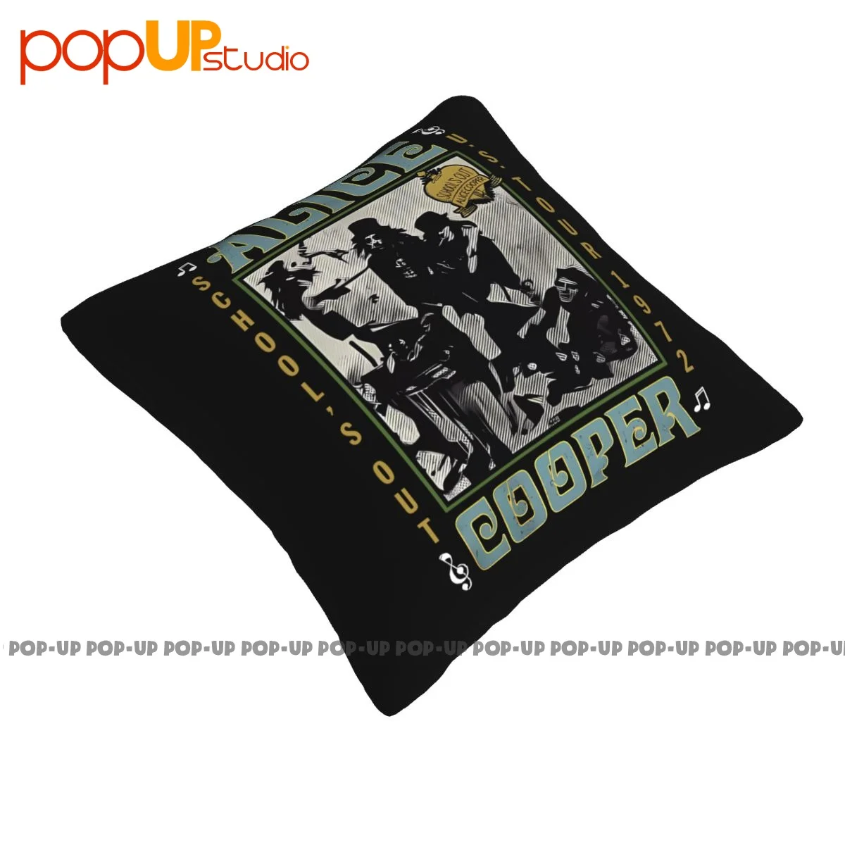 Best Alice Cooper Scool‘S Out Pillowcase Throw Pillow Cover For Sofa Breathable High Quality