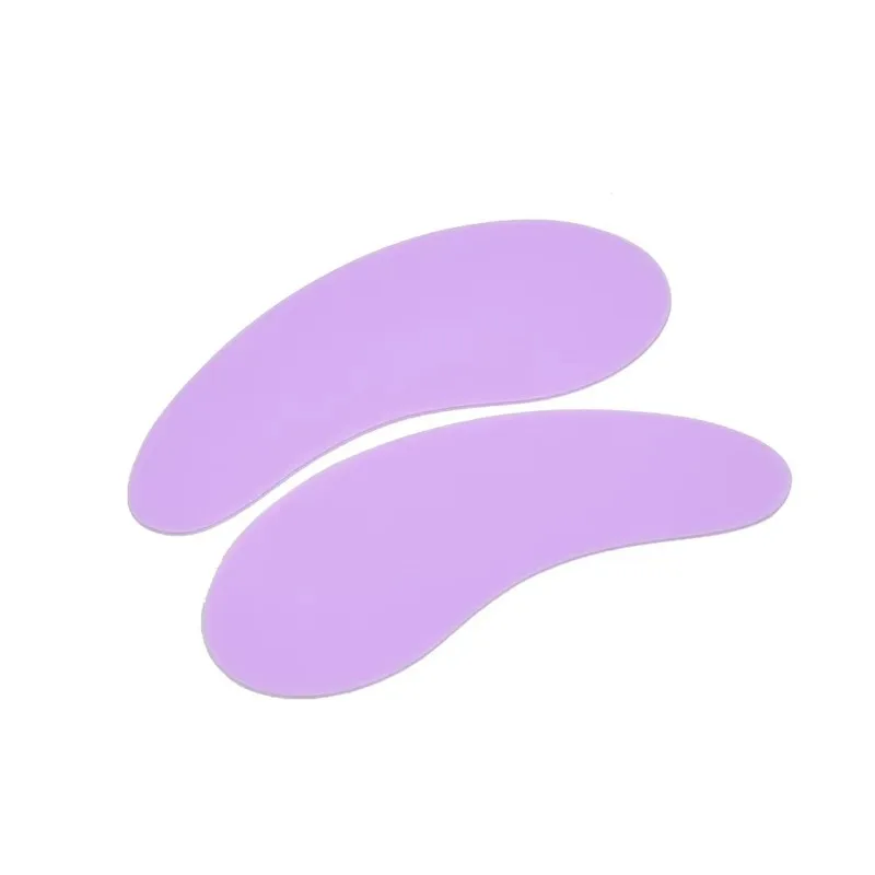 1Pair New Reusable Eye Pads Silicone Stripe Lash Lift Eyelash Extension Hydrogel Patches Under Eye Gel Patch Makeup Tools