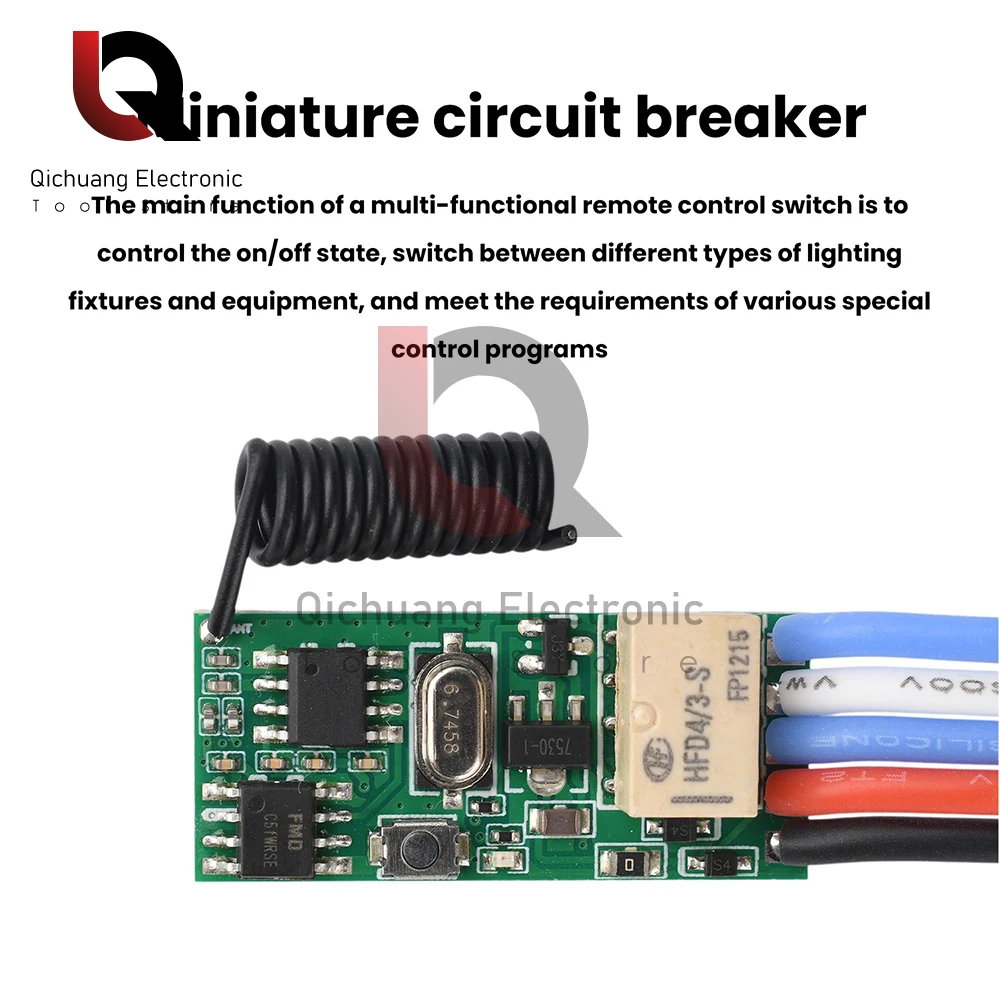 433Mhz DC3-18V Mini…