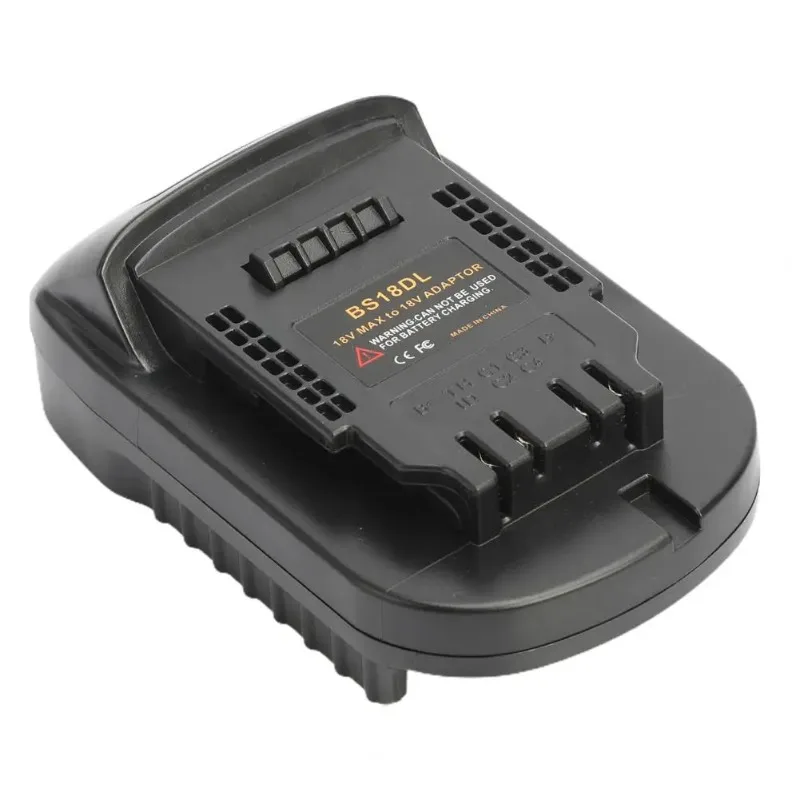 Adapter do akumulatorów litowych Bosch 18V BS18DL, kompatybilny z akumulatorami litowo-jonowymi Dewalt 20V MAX XR do elektronarzędzi akumulatorowych. — zdjęcie produktu 6
