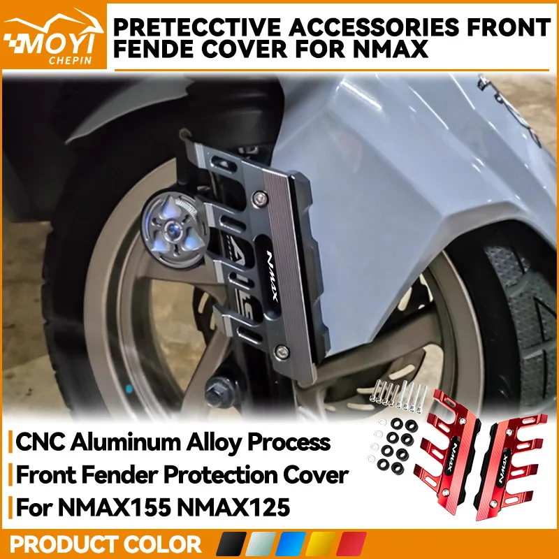

Motorcycle Accessories For Yamaha NMAX155 NMAX125 nmax155 125 Nmax Front Fork Protector Fender Slider Guard Accessories Mudguard