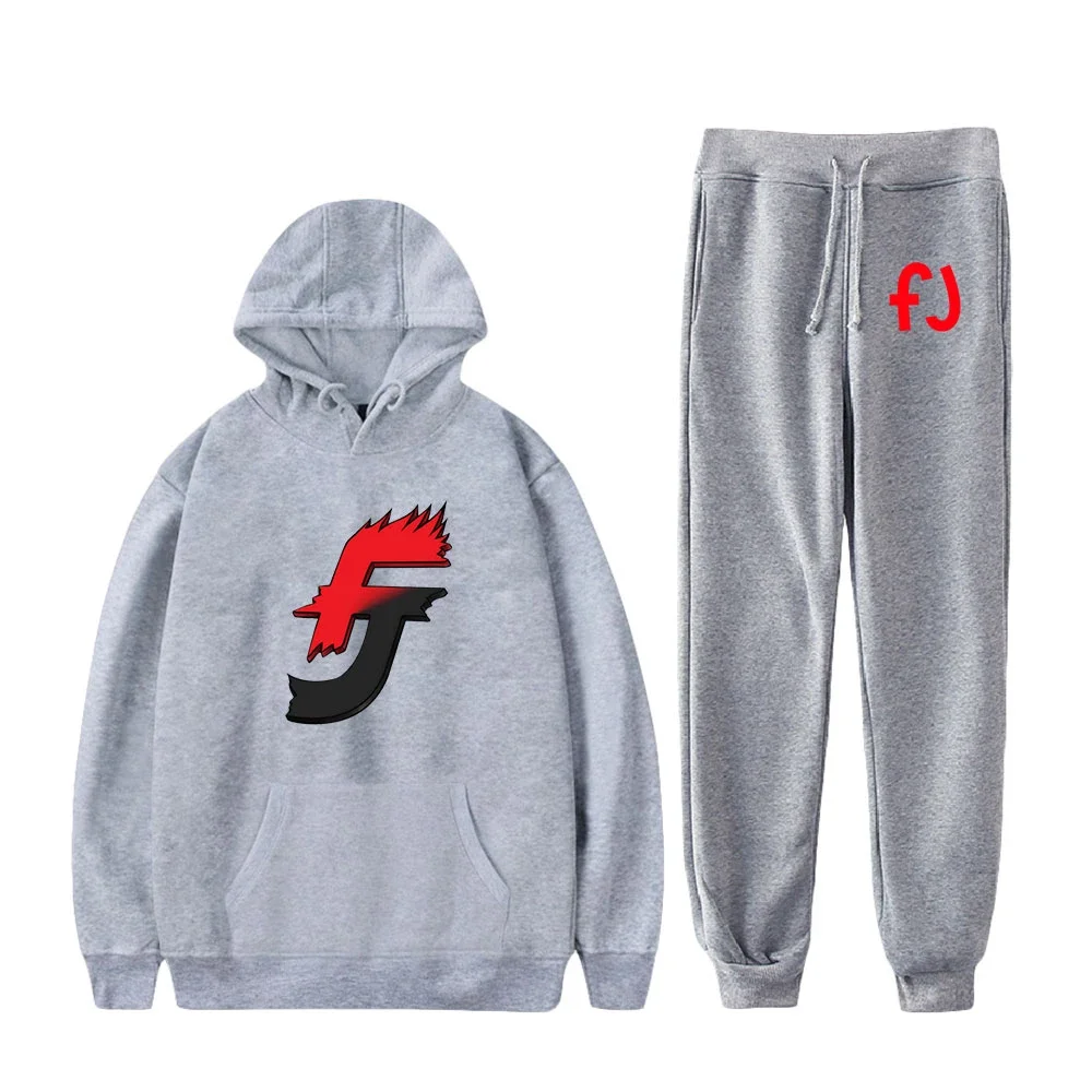 Furious Jumper 2D bambini felpa con cappuccio Set felpe pantaloni sportivi ricreativi Harajuku comoda tuta sportiva Set da uomo e da donna