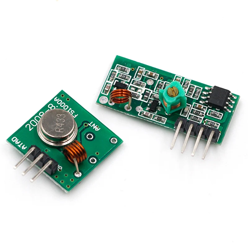 433 Mhz RF Transmitter and Receiver Module Link Kit for ARM/MCU WL DIY 315MHZ/433MHZ Wireless Remote Control for arduino Diy Kit