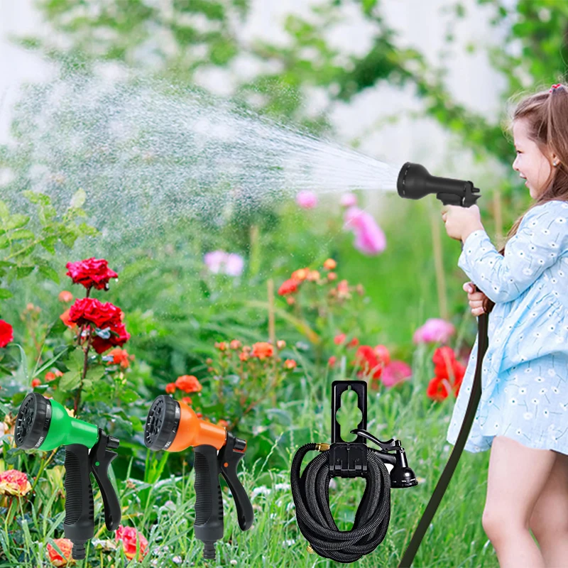 

Garden Water Guns Hose Expandable Watering Hose High Pressure Flexible Car Wash Watering Garden Irrigation Magic Hose Pipe