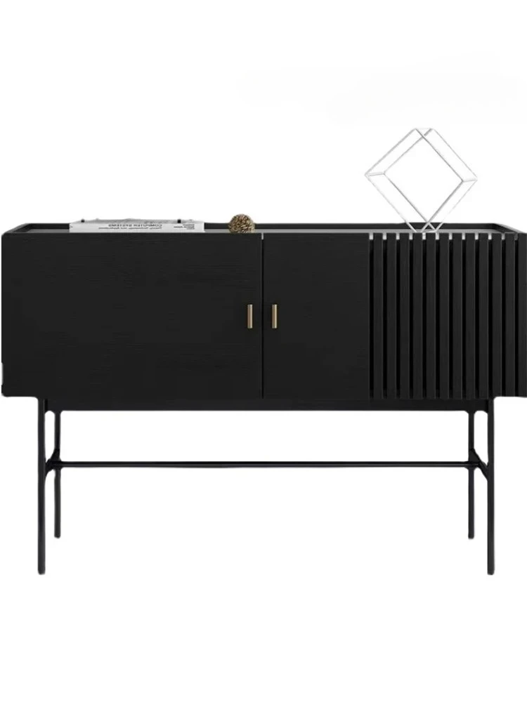 

Nordic Chic Style Sideboard Cabinet Creative Modern Light Luxury Tea Cabinet Italian Minimalist Entrance Cabinet