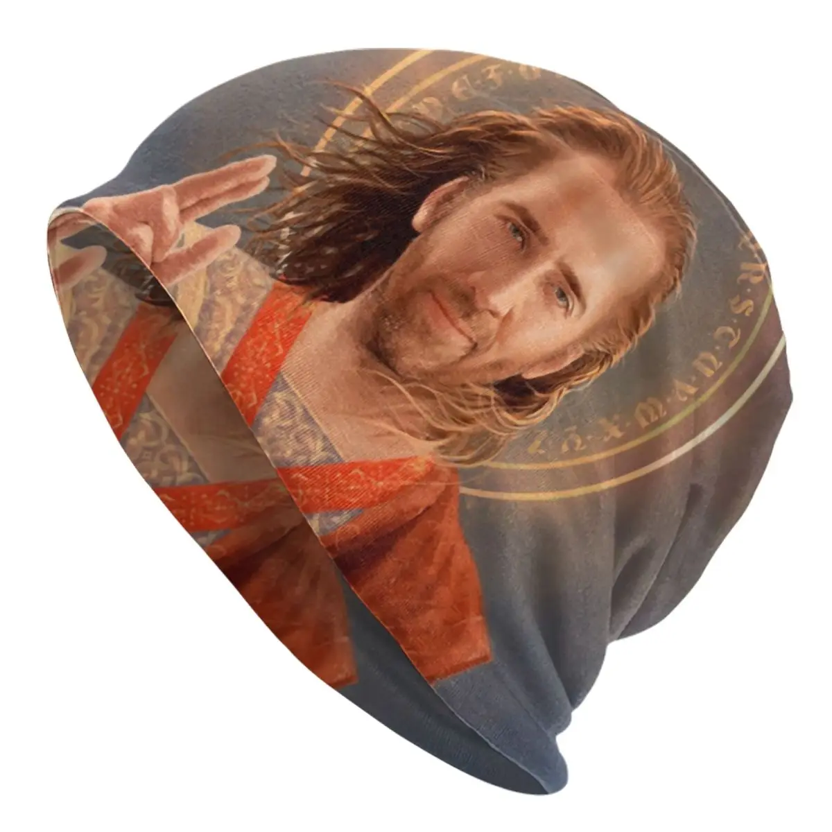Gorro personalizado Saint Nicolas Cage, gorros tejidos para hombres y mujeres, Hip Hop, Unisex, divertido Meme, gorros cálidos de invierno, gorros