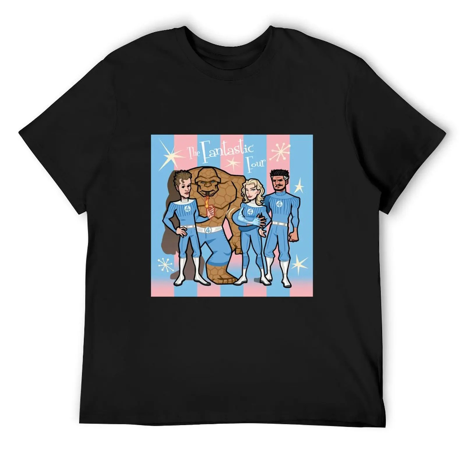 

the Fantastic Four T-Shirt custom t shirt graphic tee shirt man t shirt oversized funny t shirts for men