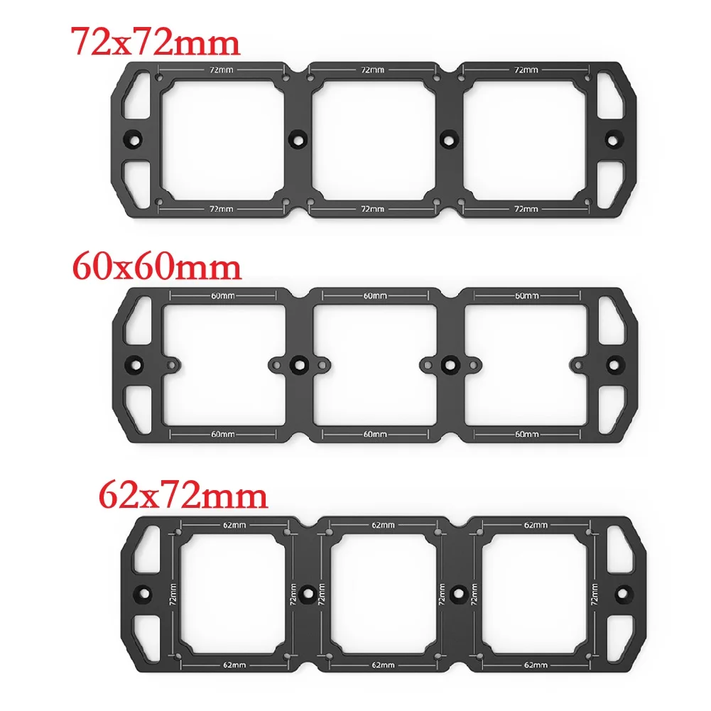 

86 Type Wire Box Template Switch Socket Bottom Box Open Holes Template For Electrician Wooden Board Slotting Aluminum Alloy