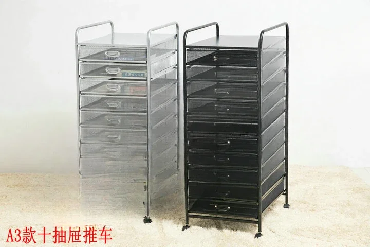 Reinforce 10/9 drawer, cart, filing cabinet, storage cabinet, multi-layer sundries sorting rack