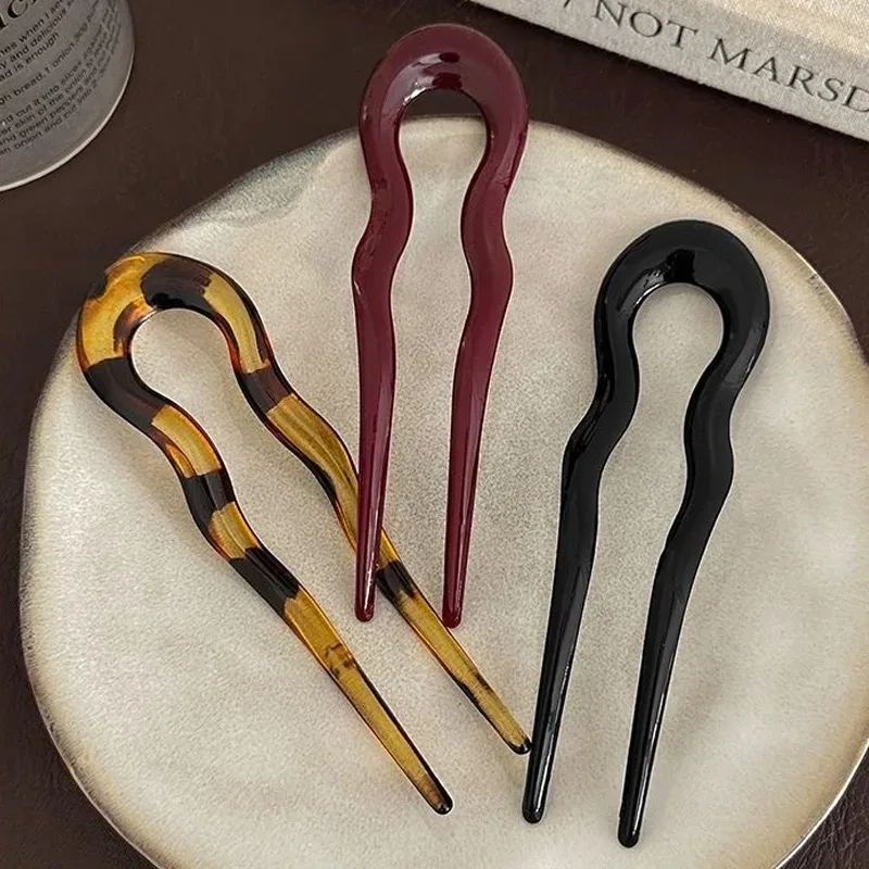 Рисунок 3 - U-образная французская заколка для волос