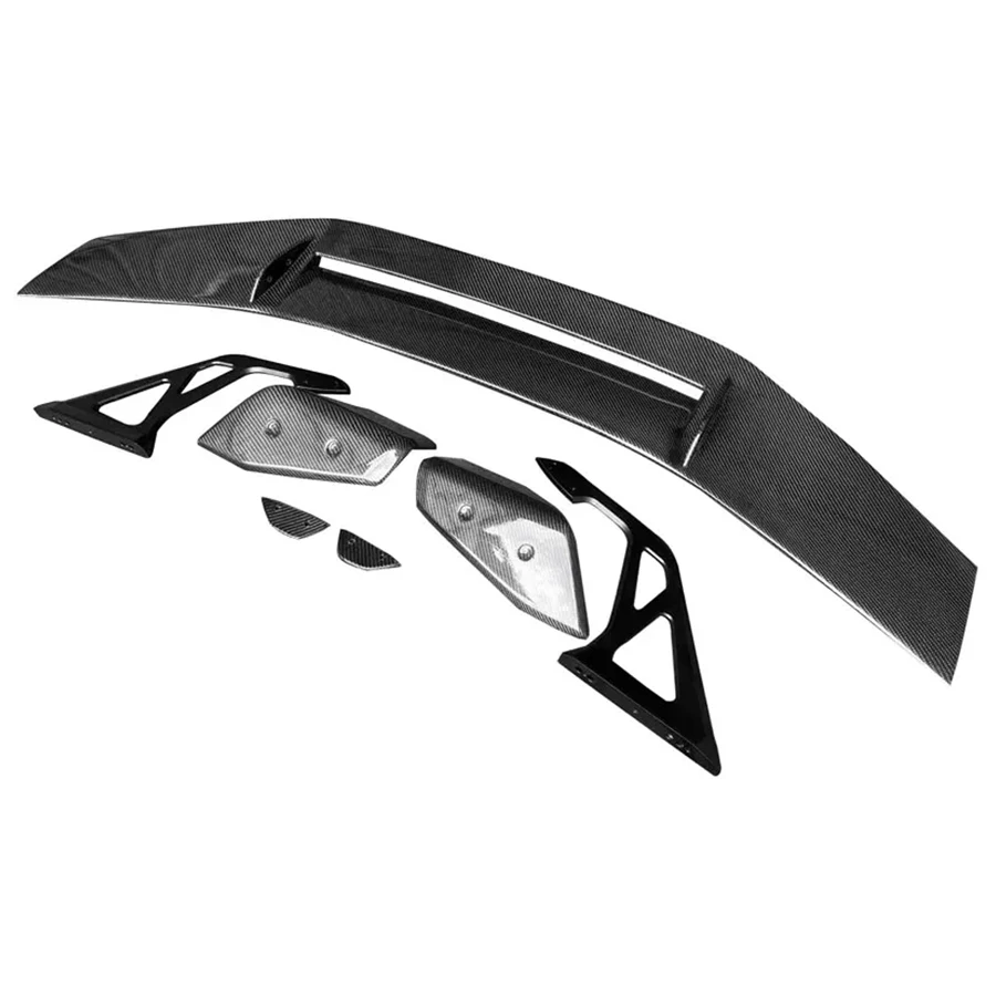 لسيارات BMW 4 Series F32 F33 F36 G22 G23 زعانف ذيل من ألياف الكربون الخلفية الجذع المفسد دليل الجناح سيارة الجذع كلبشة طقم الجسم #2