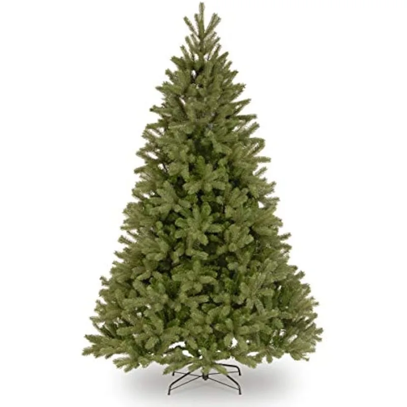 7.5 Feet with Stand Feel Real Artificial Full Downswept Christmas Tree Green Douglas Fir for Decorate The House on Christmas Day