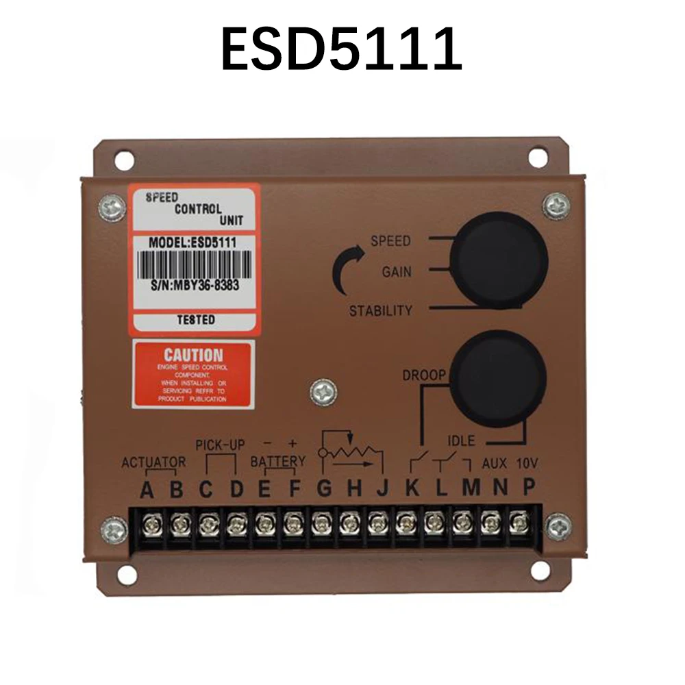 ESD5111 Diesel General GAC Electronic Control Module Unit Alternator Genset Automatic Speed Governor Good Quality Replacement