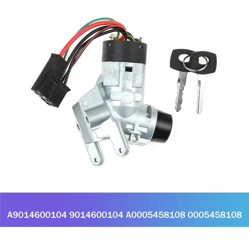الإشعال برميل قفل مفتاح إشعال قفل كابل لمرسيدس بنز سبرينتر فيتو 1995-2006 أ 0005458108   أ 9014600104