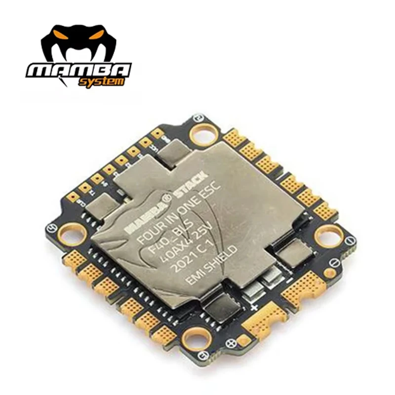 DIATONE MAMBA-Controlador de velocidade eletrônico, ESC sem escova, F40, BLS, 40A, 3-6S, Dshot600, 30.5x30, 5mm, M3 para RC FPV Racing Drone