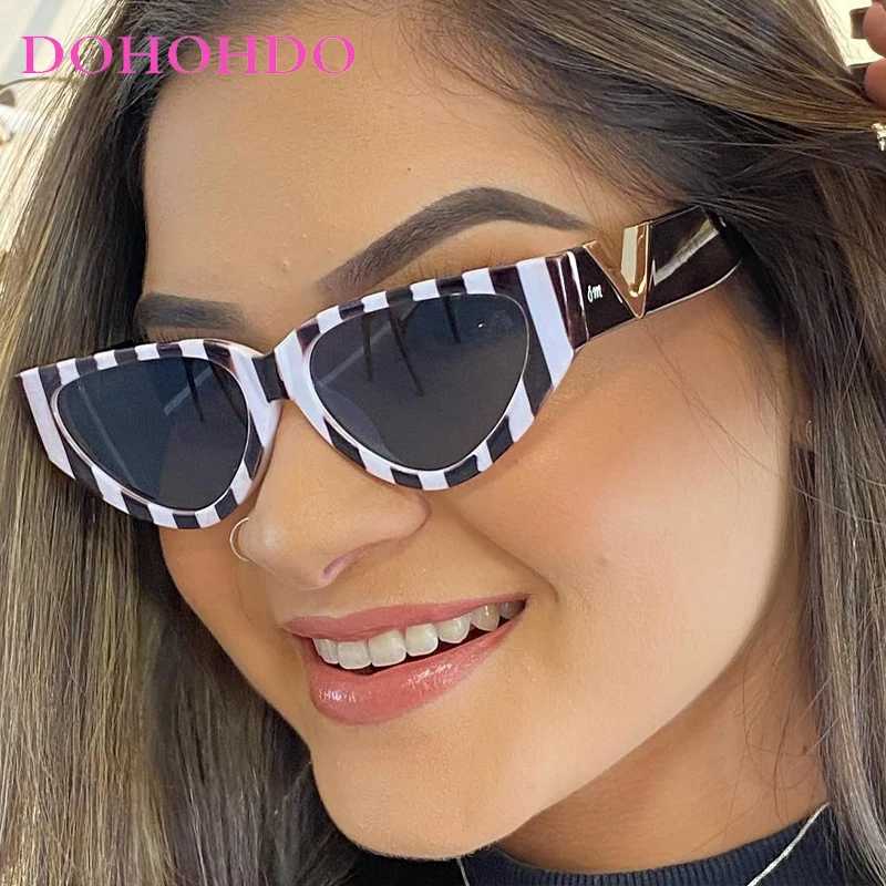 

Luxury Sexy Cat Eye Trendy Women's Sunglasses Designer Brand Men Sunglass Summer Traveling Party Eyeglasses UV400 Lentes Mujer