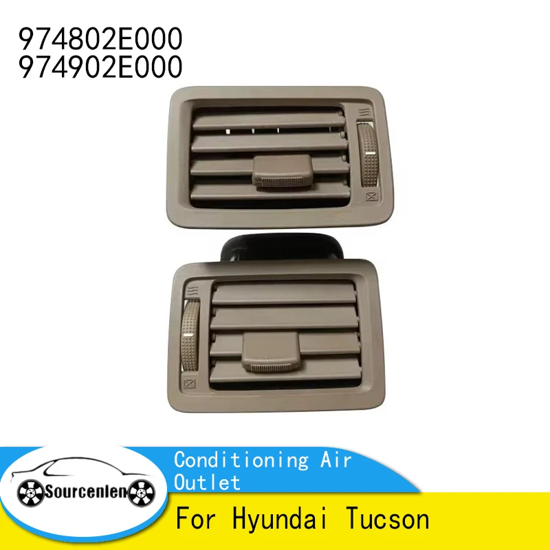 For Hyundai Tucson Instrument Panel Air Outlet Nozzle Conditioning Air Outlet 974802E000 974902E000