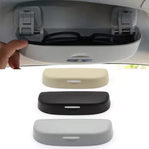 Car Sunglasses Case for BMW 1 3 4 5 X1 X3 X5 F20 F30 F32 F15 F25 F10 F11 2015 - 2022 Glasses Sunglass Box Holder Storage Cage