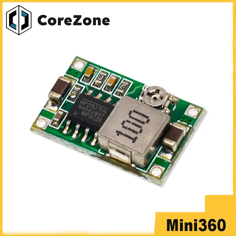 5-10pcs Mini360 DC-DC HM Buck Converter Step Down Power Supply Module 4.75-23V to 1-17V 340KHz