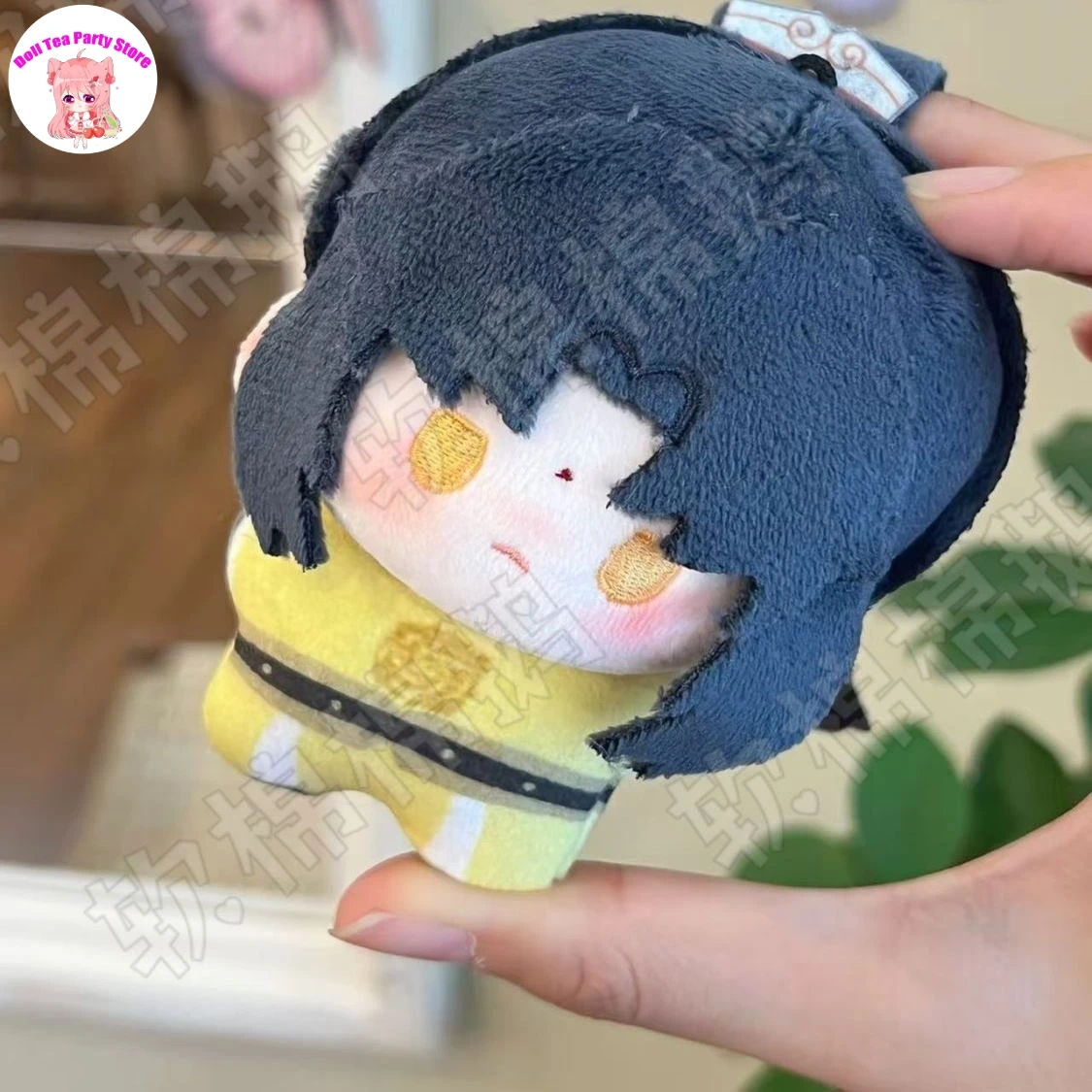 โม ดาว จู ซือ จิน หลิง การ์ตูนพิมพ์ลายปลาดาวตุ๊กตาติดตัว พวงกุญแจตุ๊กตาอนิเมะ ของเล่นตุ๊กตาขนาด 10 ซม. ของขวัญ